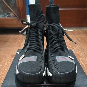 Anthony Wang Hidden 4" Wedge High-Top Sneakers, New In Box***, 8.5